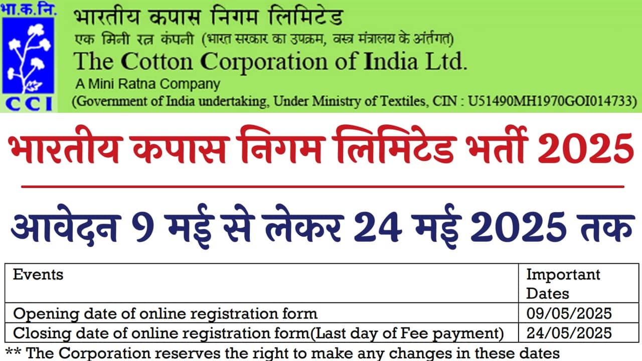 CCI Recruitment 2025
