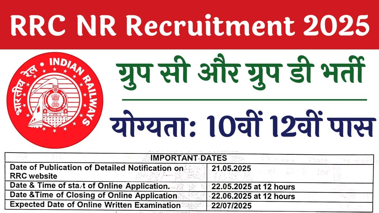 RRC NR Recruitment 2025